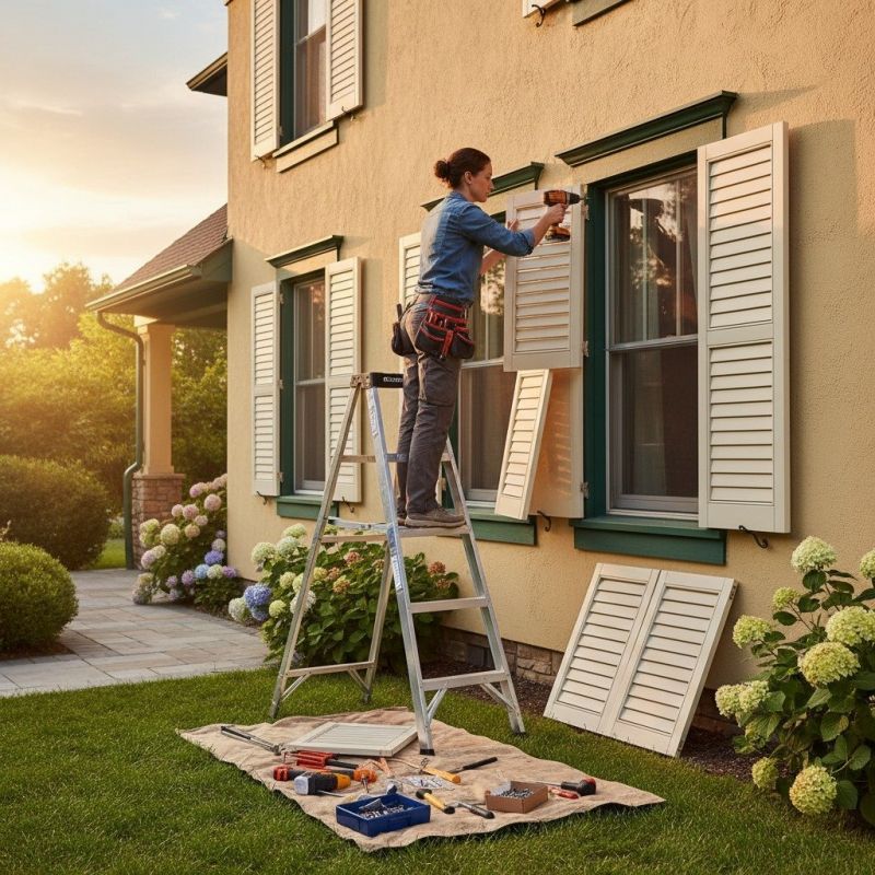 Exterior Shutters Repair in Arvada, CO