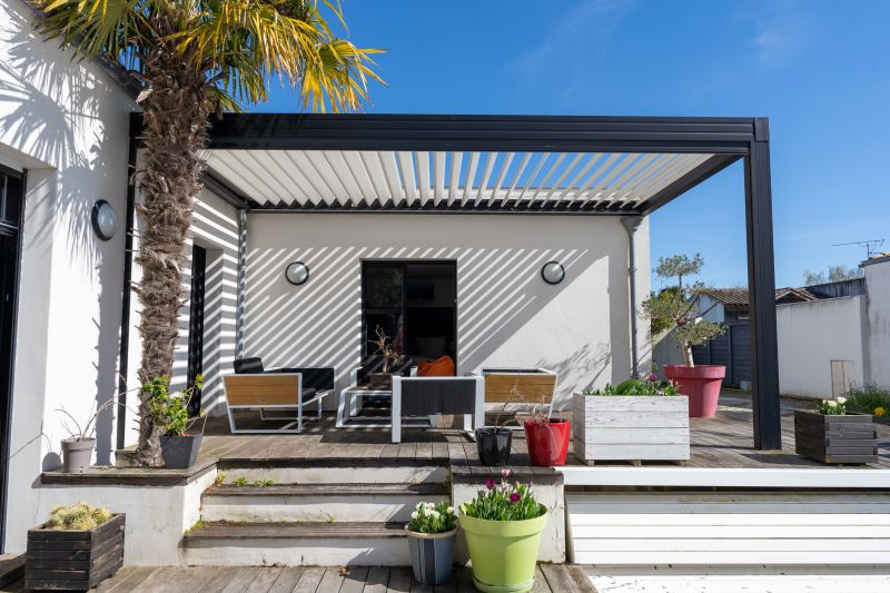 Metal Shade Installation in Santa Rosa, CA