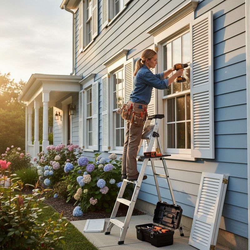 Shutter Handle Repair in Kansas City, MO
