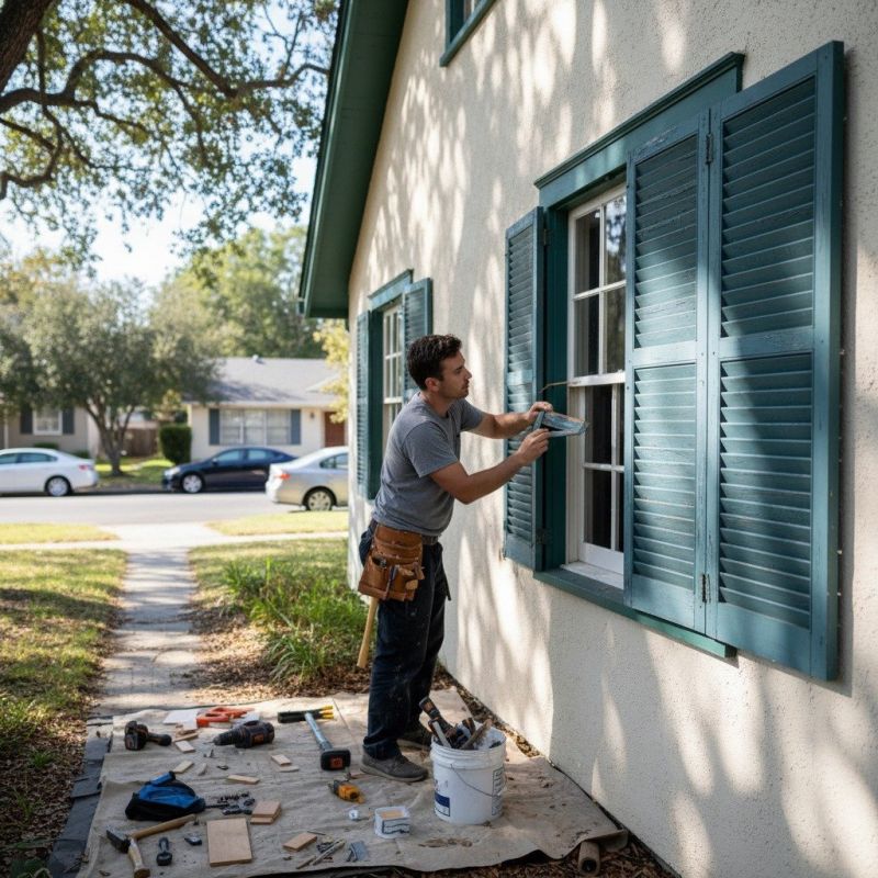 Shutter Handle Repair in Overland Park, KS