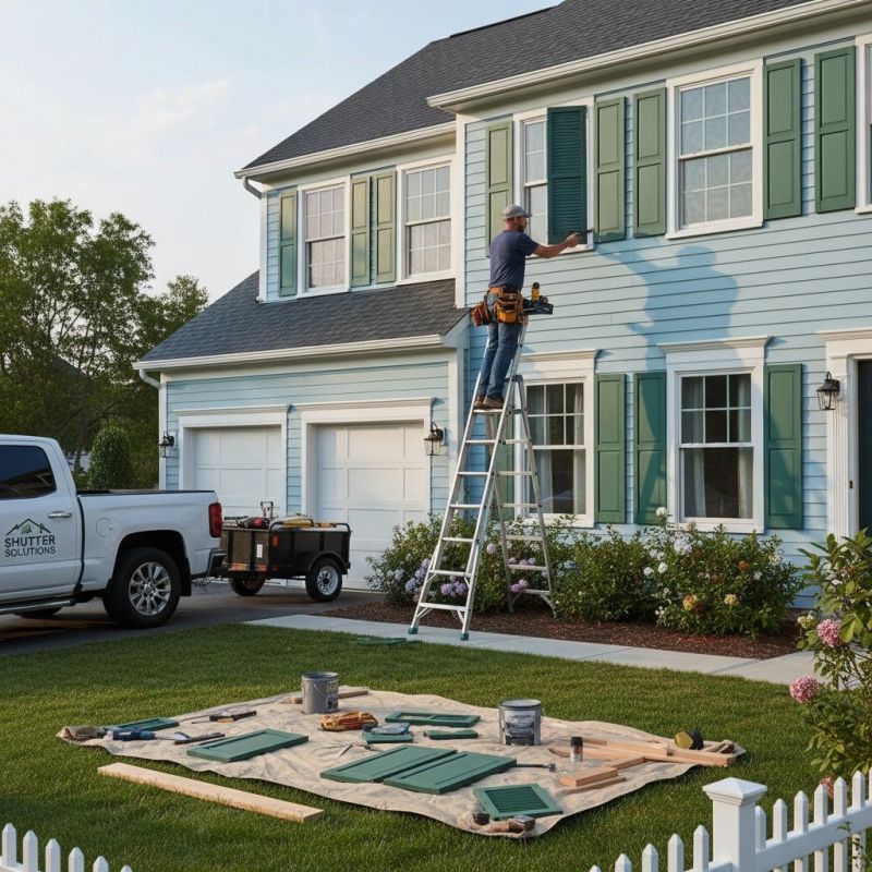 Shutter Latch Replacement in Littleton, CO